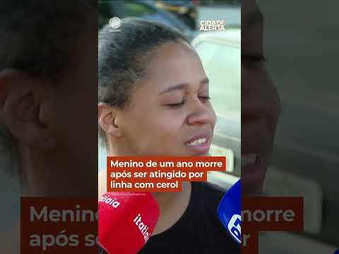 Menino de um ano morre após ser atingido por linha com cerol #Shorts #CidadeAlerta thumbnail
