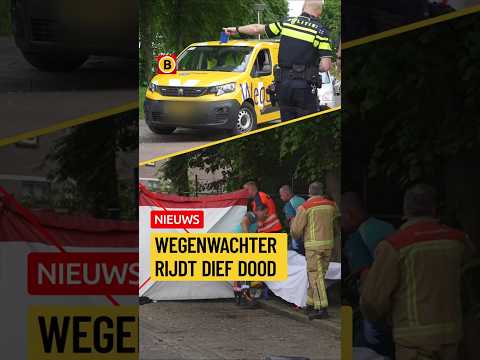 Wegenwachter (60) rijdt dief dood na achtervolging | #nieuws thumbnail