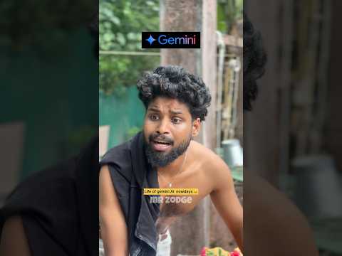 Gemini Ai യുടെ ജീവിതം 😫 #shorts thumbnail