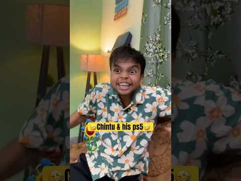 Chintu & his ps5 ?? #shorts #trending #funny #comedy thumbnail