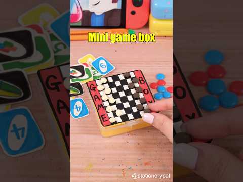 DIY mini game box! #shorts thumbnail