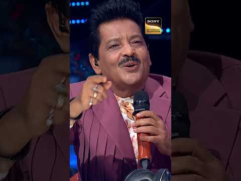 OG Udit Ji Ne Gaya 'Ladki Badi Anjani' | Indian Idol S16 | #indianidol #musicshow #shorts thumbnail