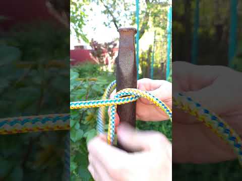 Genius Noose Knot Trick! Tie the Most Secure Fastening with Regular Rope #diy #knot #tips #hacks thumbnail