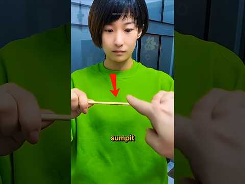 Trik Mematahkan Sumpit Pakai Uang Kertas thumbnail
