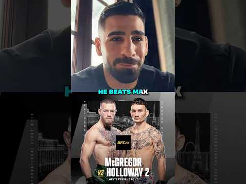 🌹Ilia Topuria on Conor vs Max Holloway🤔 thumbnail