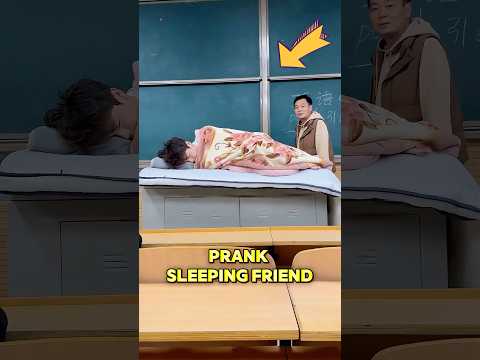 Prank sleeping friend thumbnail