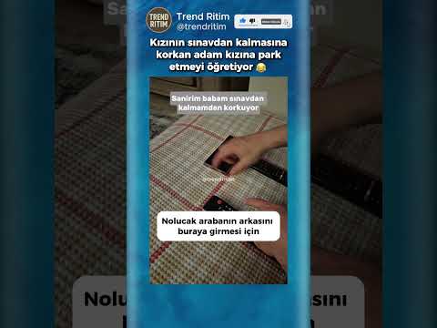 Kızına Park Yapmayı Telefon İle Öğreten Baba 😂😄 thumbnail