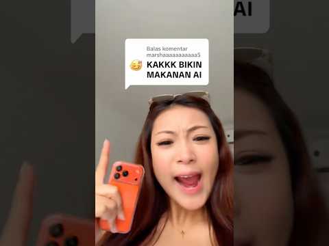 BIKIN MAKANAN AI 😧💓 #liburanseru  #maianananak #makanai #ai thumbnail