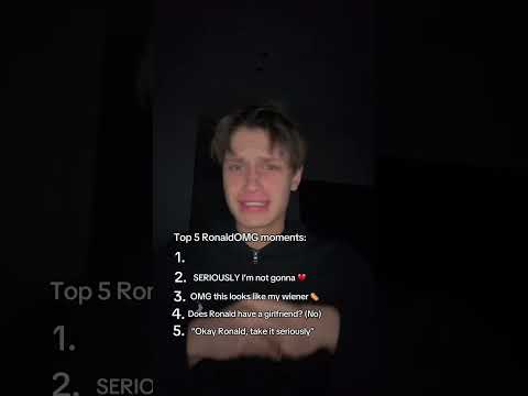 Top 5 RonaldOMG moments (1 is the best trust) thumbnail