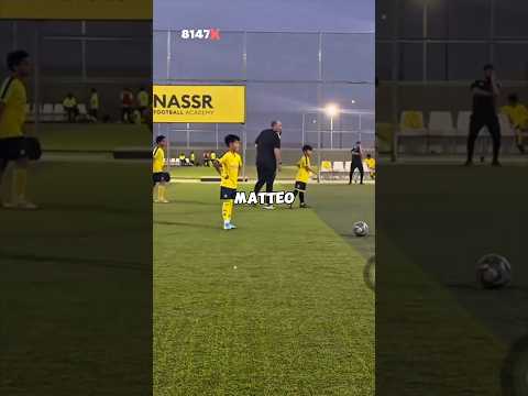 Matteo Ronaldo ist nonchalanter als Michael Olise #michaelolise #olise #ronaldo #alnassr #fussball thumbnail