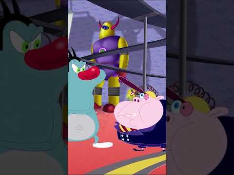When Oggy Comes to the Rescue of the Cockroaches | Xilam TV | Cartoon #shorts thumbnail