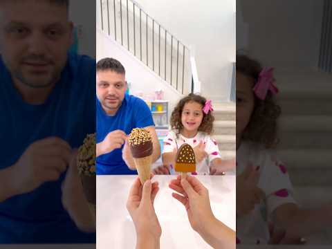 Which one is real ice cream?😂❤️ thumbnail