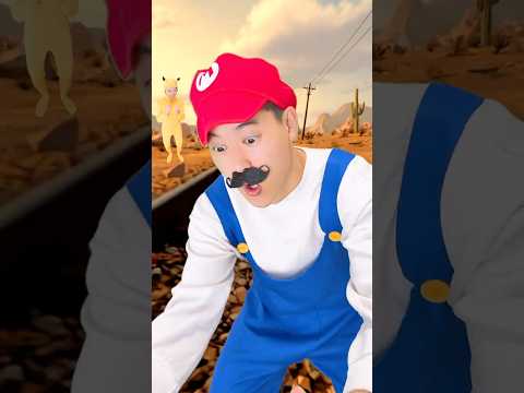 Mario REAL LIFE Kindly Saves Cat's Life ?? #emotionalstory  #rescueefforts #love thumbnail