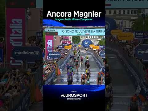 LA SPUNTA MAGNIER 🚴‍♀️ Magnier batte al Muro del Ca’ del Poggio Milan e Zampanini 🏔️ thumbnail