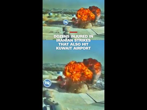 Dozens injured in Iranian strikes that also hit Kuwait airport thumbnail
