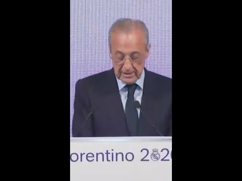 FLORENTINO PÉREZ presume de los ÉXITOS y RECONOCIMIENTOS MUNDIALES del REAL MADRID thumbnail