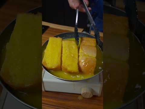 🧈🍞Crispy Butter Bread: Bigger is Better #shorts #cooking #food thumbnail