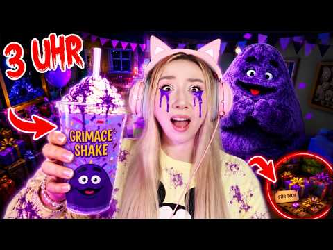 GRIMACE SHAKE niemals um 3 Uhr Nachts TRINKEN (Rebekah WING vs LILA GRIMACE HAPPY MEAL MCDONALDS) thumbnail