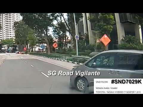 31may2026 cantonment road phv #SND7029K toyota noah Failing to give way  to oncoming vehicle thumbnail