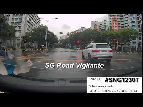 16may2026 woodland ave 5 #SNG1230T mercedes glc200 fail to conform to red light signal thumbnail