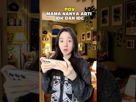 #POV : REN KASIH TAU ARTI IDK DAN IDC KE MAMA.. thumbnail