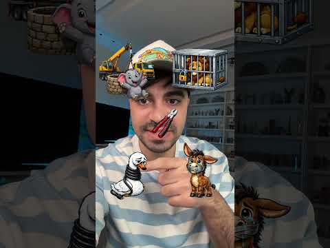 تحدي انقذ الحيوانات 😂 thumbnail