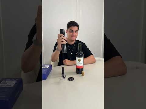 Abridor elétrico de garrafa de vinho! thumbnail