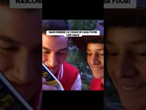 Nascondere le chiavi di casa fuori. Life Hack 🔐 thumbnail