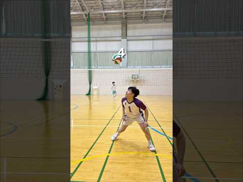 I accidentally set a world record…🌍🏐#volleyball thumbnail