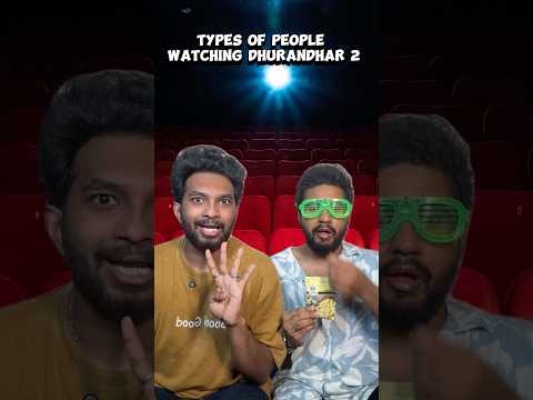 OG 4 Vitham 5/100 ??|Types Of People Watching Dhurandhar 2 | #shorts #naaluvithamaravindh #typesof thumbnail