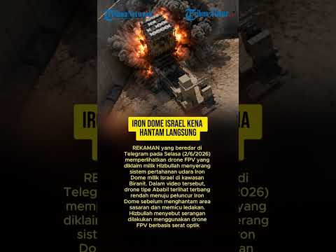 IRON DOME ISRAEL KENA HANTAM LANGSUNG thumbnail