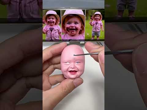 Part 1 ：Shaping a Cheerful Character Eating Ice Cream | Clay Art Creation thumbnail