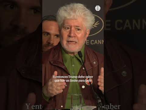 Almodóvar llama a Trump "monstruo" y pide que Europa no se someta a sus "delirios" #shorts #trump thumbnail