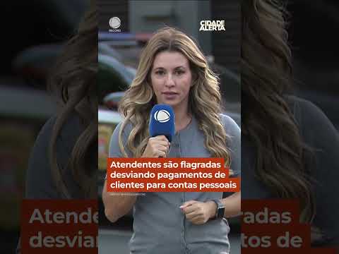 Atendentes são flagradas desviando pagamentos de clientes para contas pessoais #Shorts #CidadeAlerta thumbnail