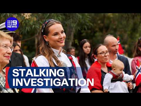 Sydney man accused of stalking Norway Princess | 9 News Australia thumbnail