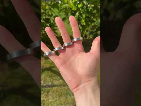 ? Self defense ring for everyday - Stainless Steel Self Defense Rotatable Foldable Ring (# 1608) thumbnail