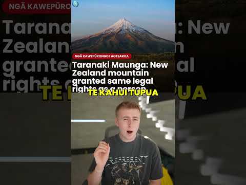Mount Taranaki Gets a Legal Makeover - Now Officially a Person! thumbnail