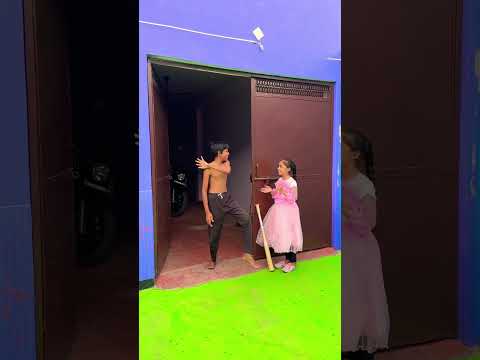 Sister became very angry.??? #shortvideo #funnyshorts #comedyvideos #funnyvideo #funny thumbnail