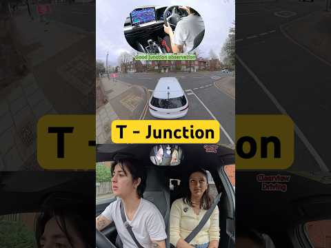 HOW TO TURN RIGHT -T Junction #driving #car #learn #london #test #teacher #pov thumbnail