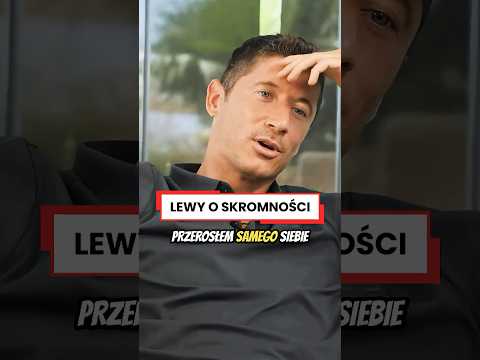 LEWANDOWSKI: SKROMNOŚĆ PRZESZKADZAŁA MI W KARIERZE #shorts thumbnail