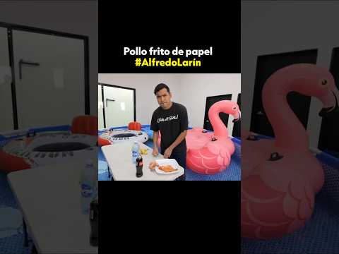POLLO FRITO DE PAPEL #comedia thumbnail
