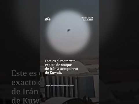 Momento Exacto de Ataque de Irán a Aeropuerto thumbnail