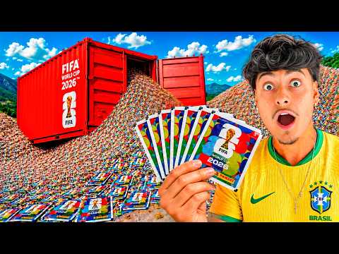 ENCONTREI FIGURINHAS DO ÁLBUM DA COPA DO MUNDO DE 2026 NO LIXÃO DA NOSSA CIDADE! thumbnail