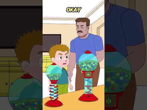 teaches kids to brush teeth for minimum two minutes #shorts thumbnail