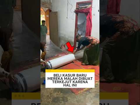 beli kasur baru mereka malah dibuat terkejut karena hal ini ❗ #videoviral thumbnail