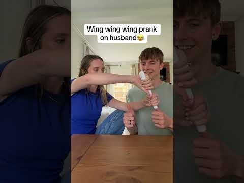 She pranked her husband with this butterfly trick thumbnail