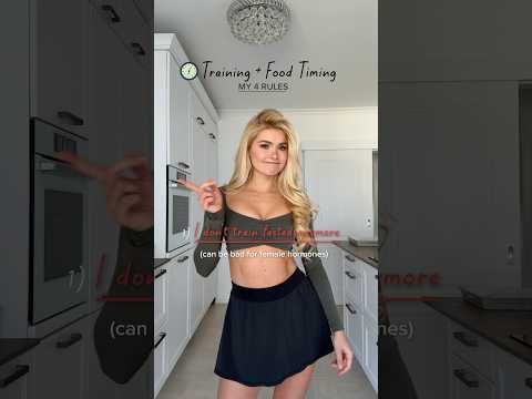 FOOD TIMING MISTAKES ❌ my 4 rules thumbnail