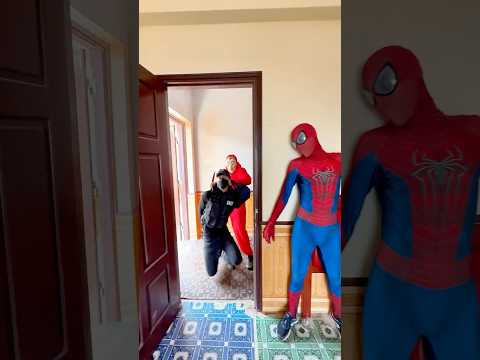 SPIDERMAN vs MONEY HEIST / PART.10 #spiderman #parkour #moneyheist thumbnail