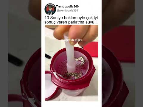 10 Saniye Beklemeyle Gümüş ve Çelik Takı Parlatma Sonucu?? thumbnail