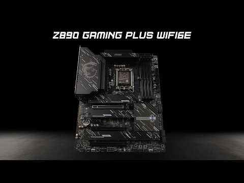 MSI Z890 Gaming Plus WiFi6E: Affordable Z890 for Intel Core Ultra | MSI thumbnail